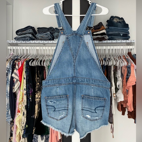 AE - Tom Girl Denim Overalls - Picture 6 of 9